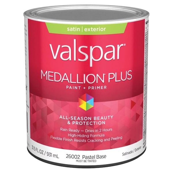 Paperperfect 1 qt. Medallion Acrylic Latex House Trim Paint & Primer, Pastel PA3970422 - main